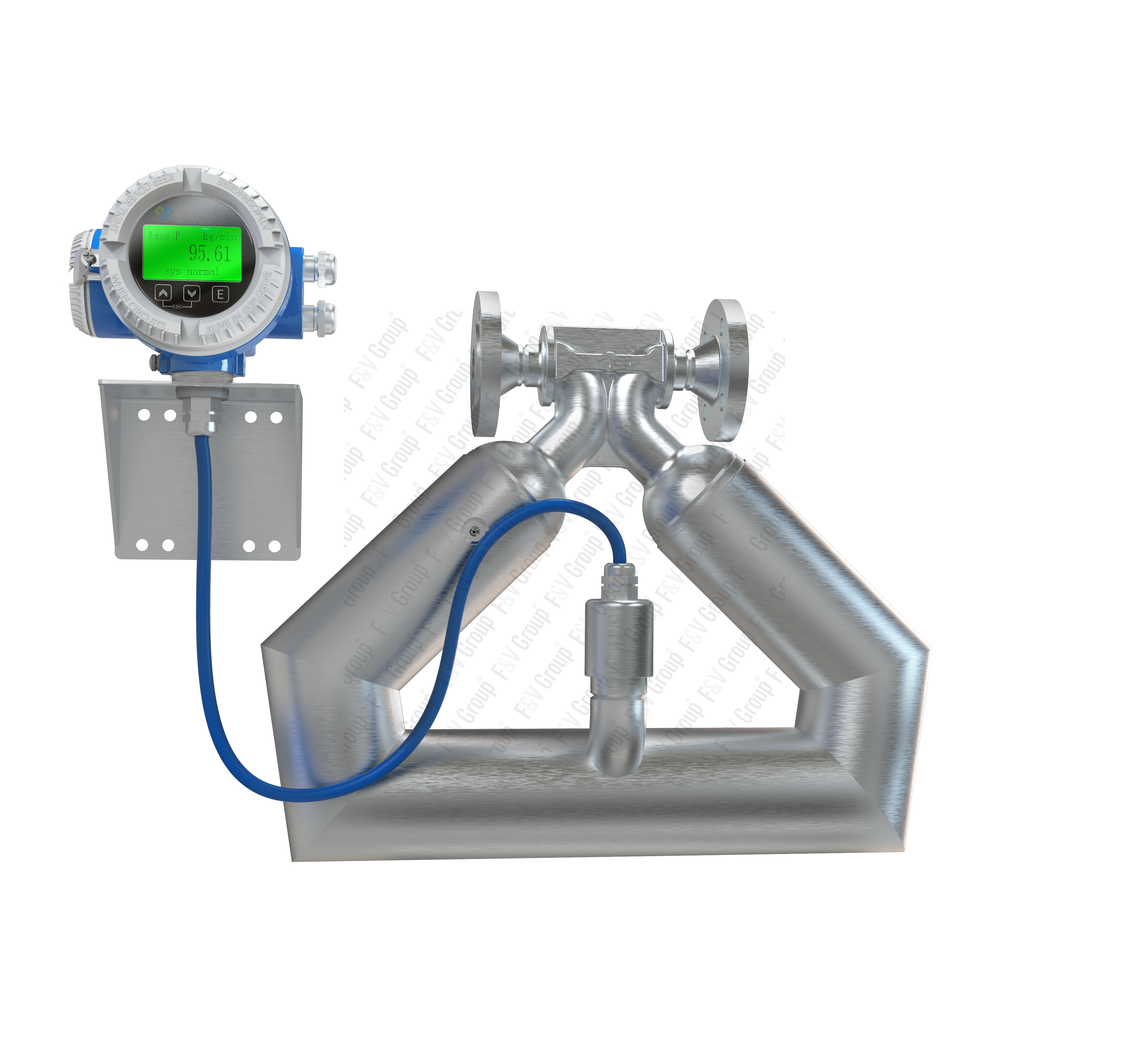 Coriolis Mass Flowmeter